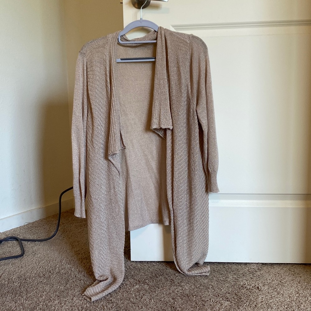 Beige through over